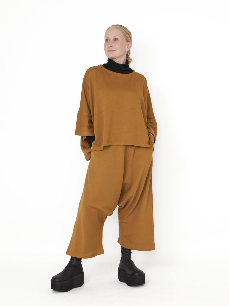 Sort Aarhus - Baggy pants with wide legs