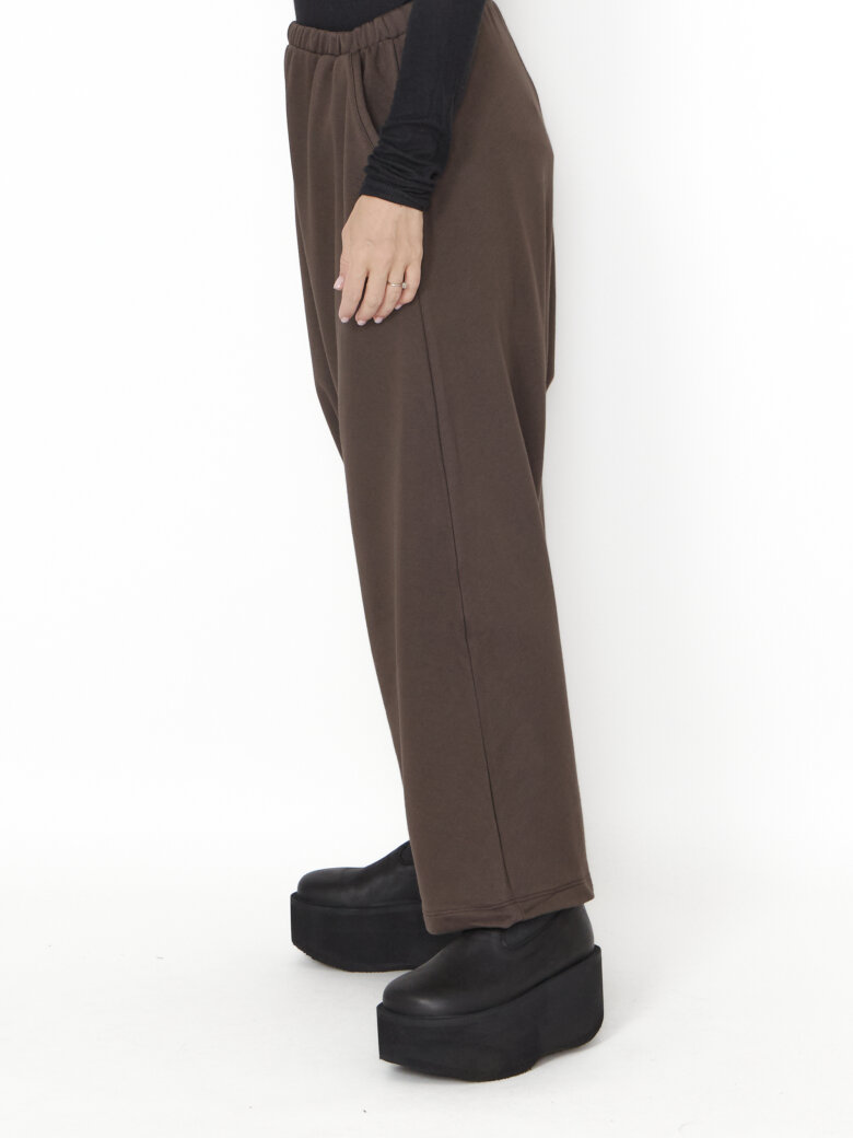 Sort Aarhus - Baggy pants with wide legs