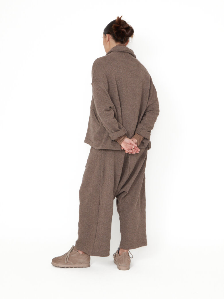 Sort Aarhus - Luxurious cardigan in wool blend