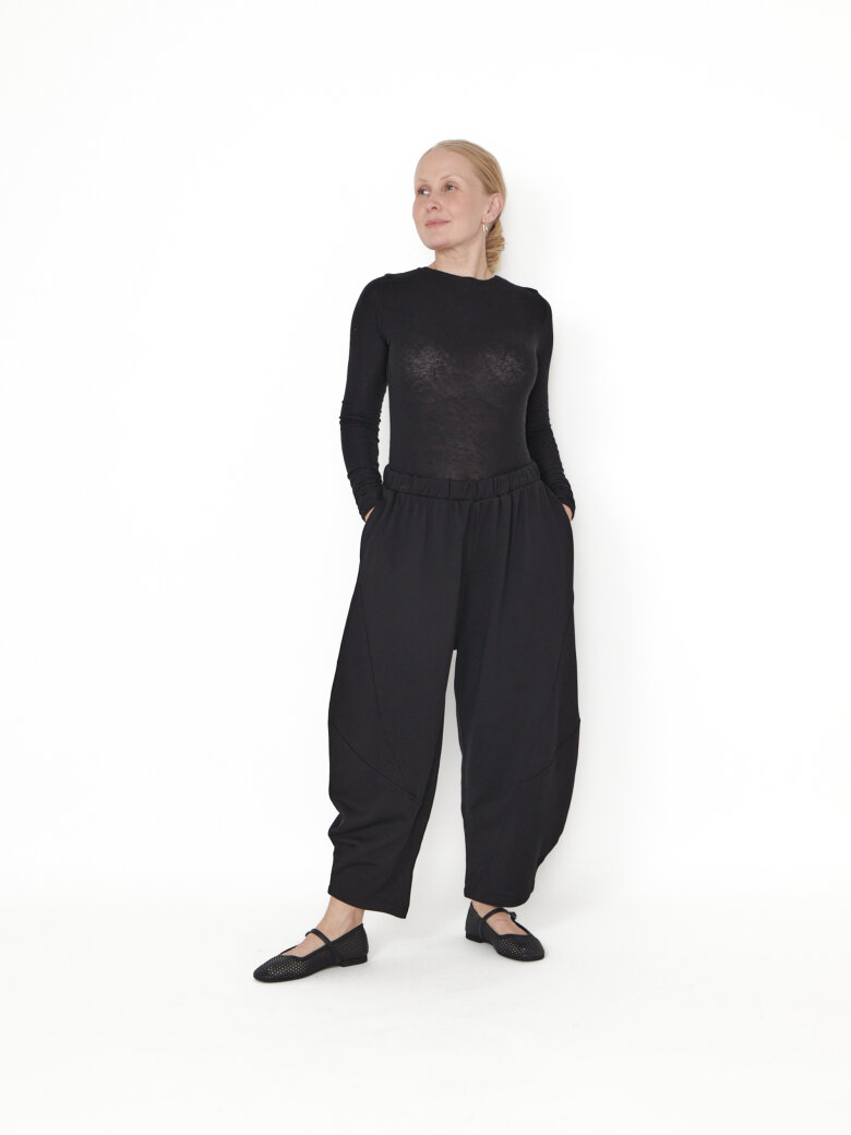 Sort Aarhus - Relaxed fit pants