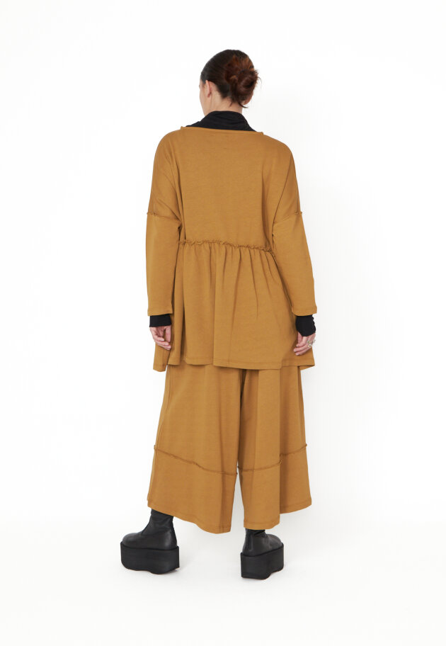 Sort Aarhus - Wide pants with graphic details