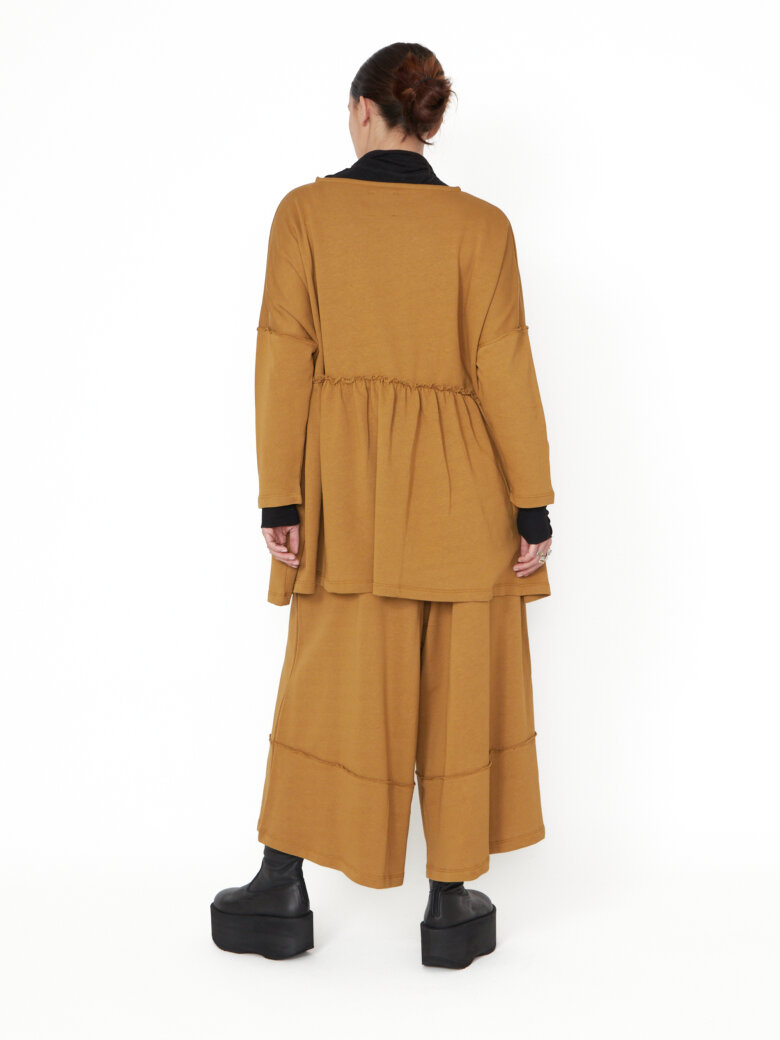 Sort Aarhus - Wide pants with graphic details