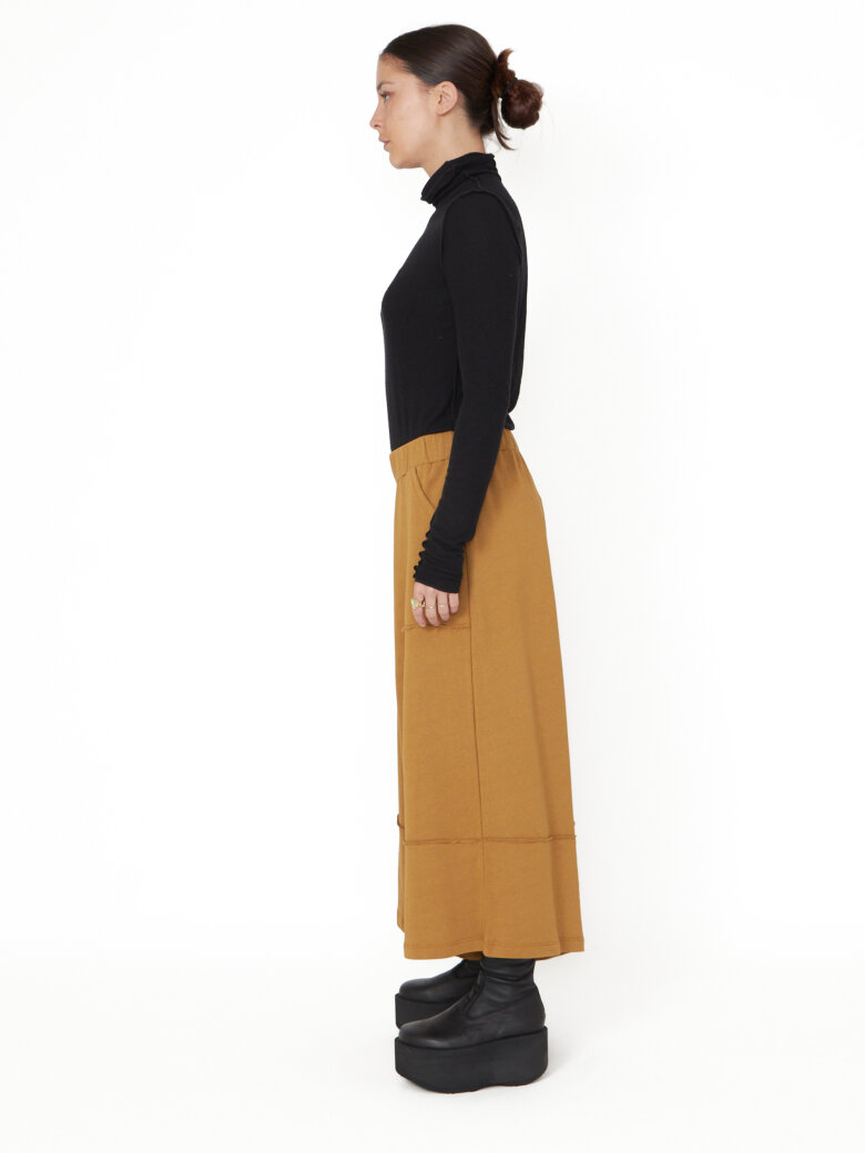 Sort Aarhus - Wide pants with graphic details