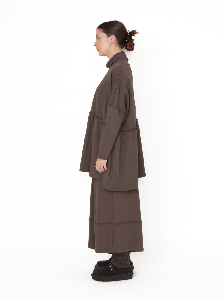 Sort Aarhus - Wide pants with graphic details