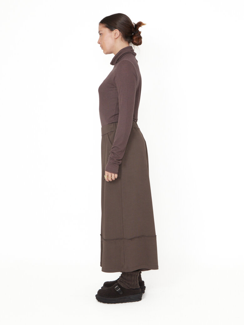 Sort Aarhus - Wide pants with graphic details