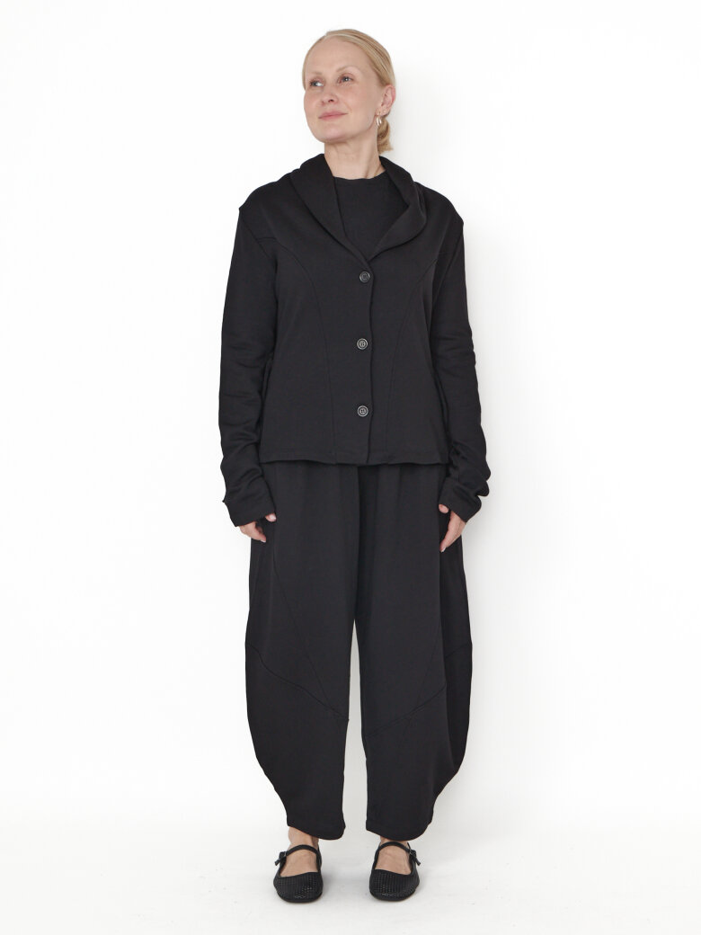 Sort Aarhus - Cardigan/blazer with buttons