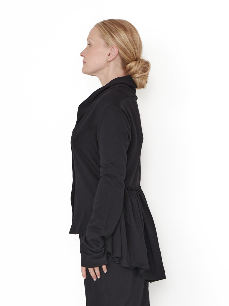 Sort Aarhus - Cardigan/blazer with buttons