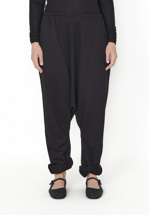 Sort Aarhus - Baggy pants with pockets