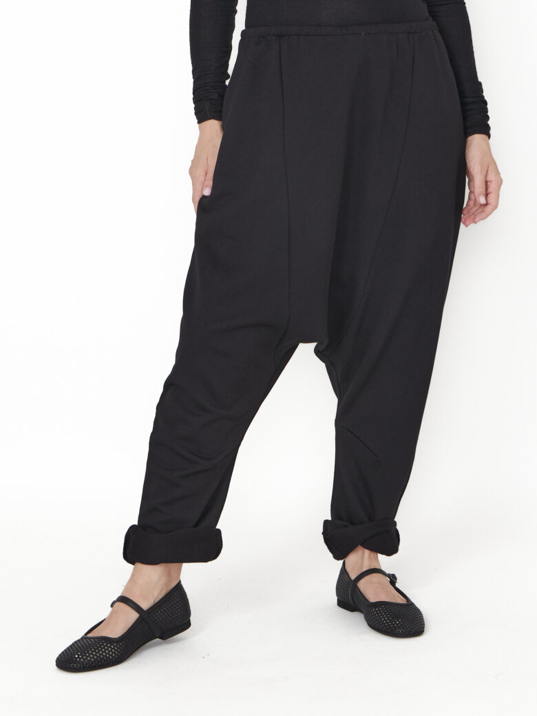 Sort Aarhus - Baggy pants with pockets
