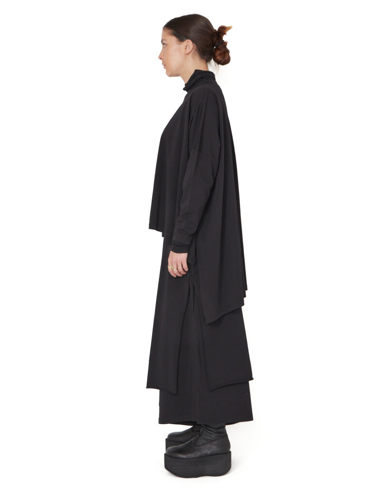 Sort Aarhus - Baggy pants with wide legs