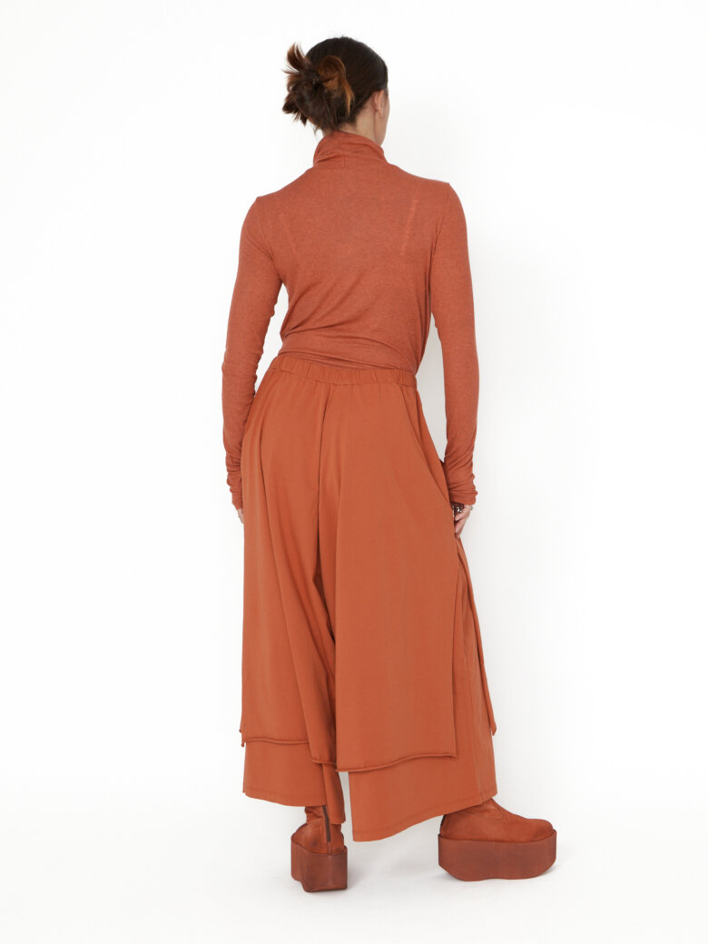 Sort Aarhus - Baggy pants with wide legs