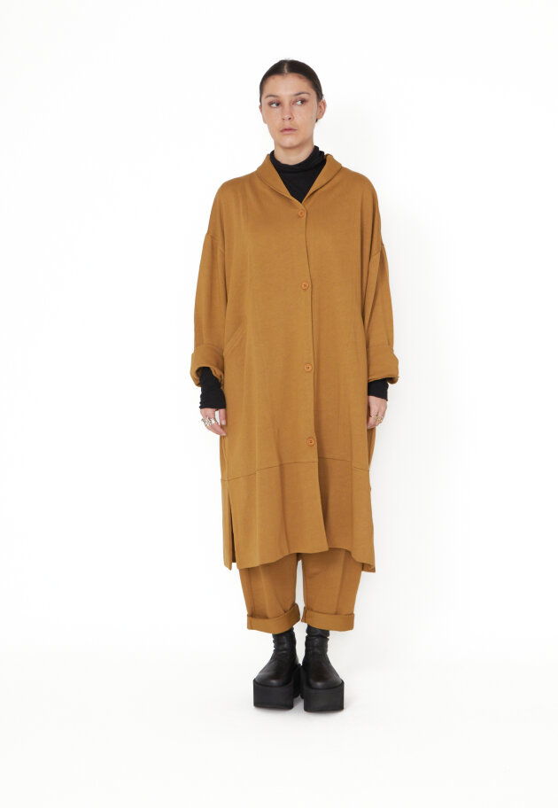 Sort Aarhus - Long cardigan with dropped shoulders