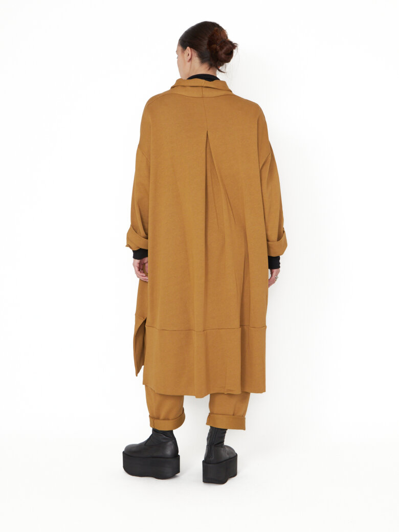 Sort Aarhus - Long cardigan with dropped shoulders