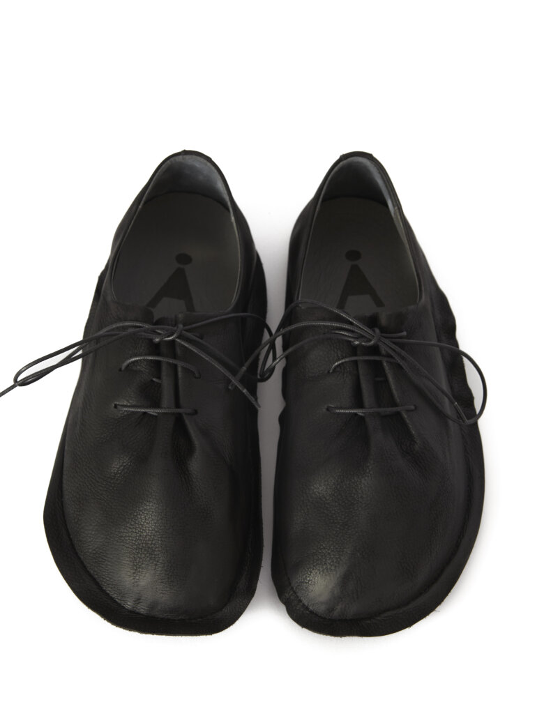Sort Aarhus - Lace-up shoe with rubber sole