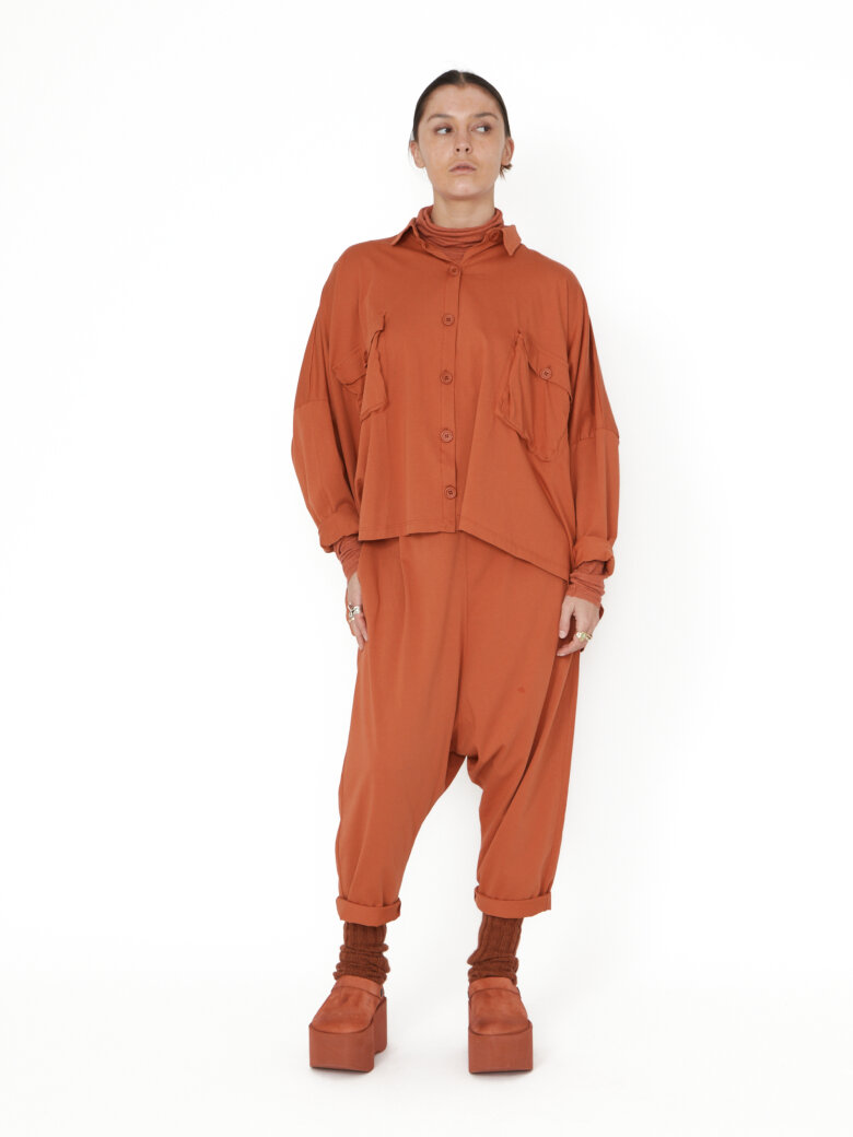 Sort Aarhus - Baggy bukser med lommer