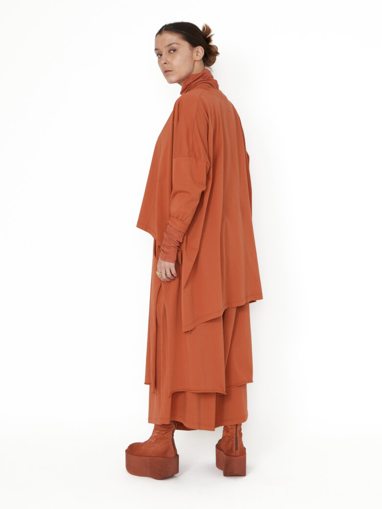Sort Aarhus - Blouse with high side slits