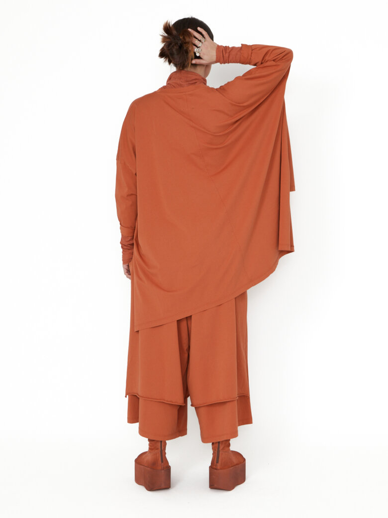 Sort Aarhus - Blouse with high side slits