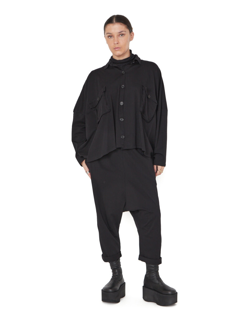 Sort Aarhus - Bluse/skjorte med knapper