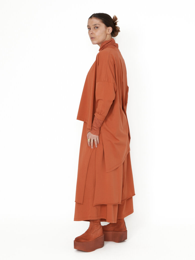 Sort Aarhus - Blouse with high side slits