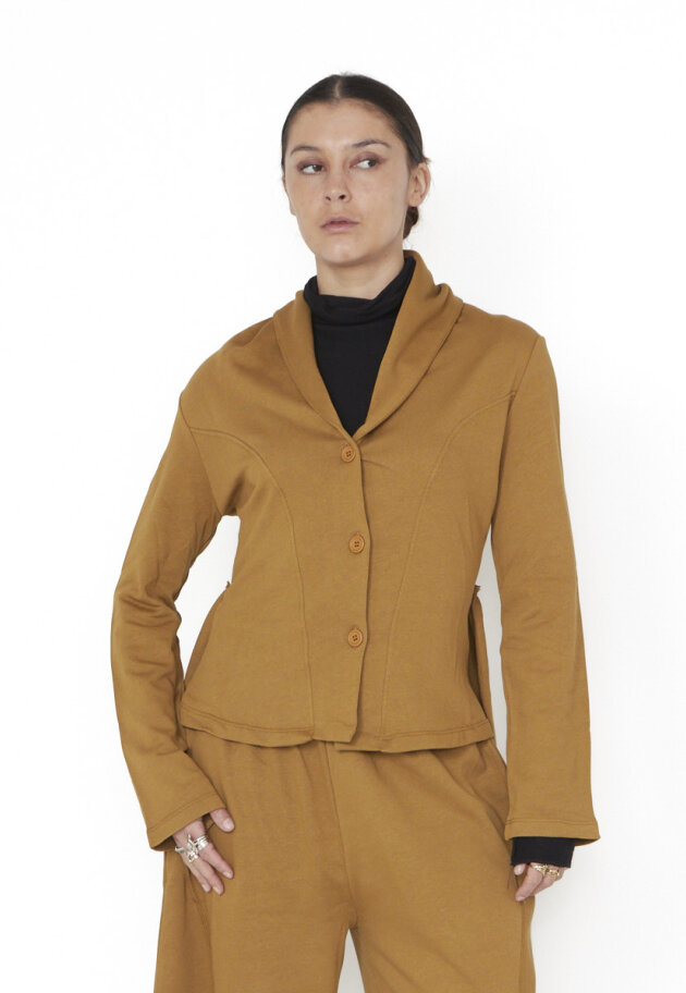 Sort Aarhus - Cardigan/blazer med knapper