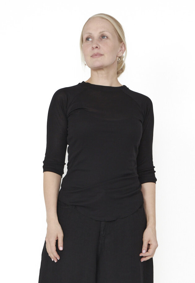 Sort Aarhus - Bluse i lyocell