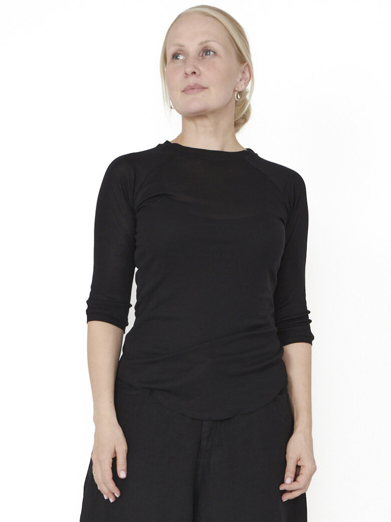 Sort Aarhus - Bluse i lyocell