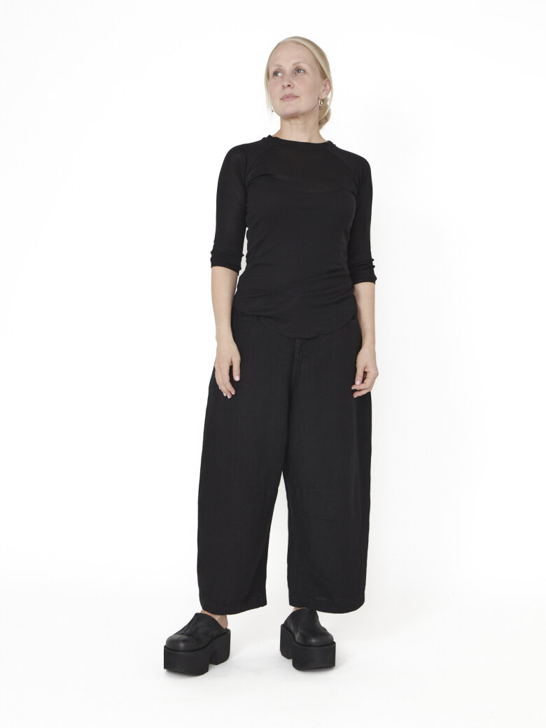 Sort Aarhus - Bluse i lyocell