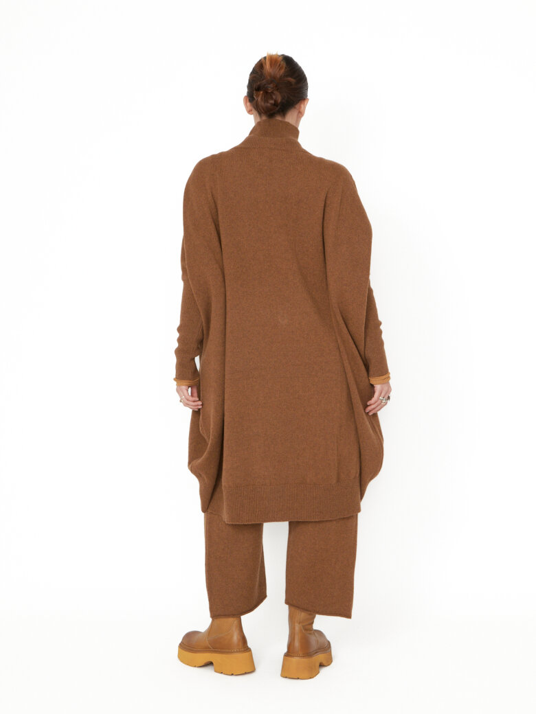 Sort Aarhus - Strikket sweater med rullekrave