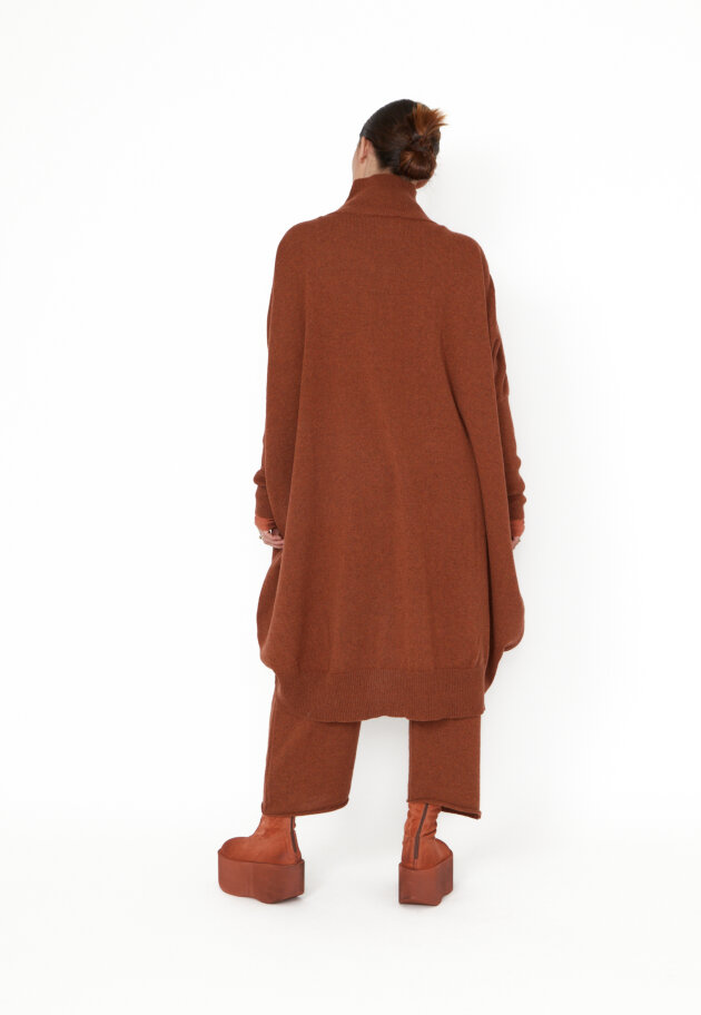 Sort Aarhus - Strikket sweater med rullekrave