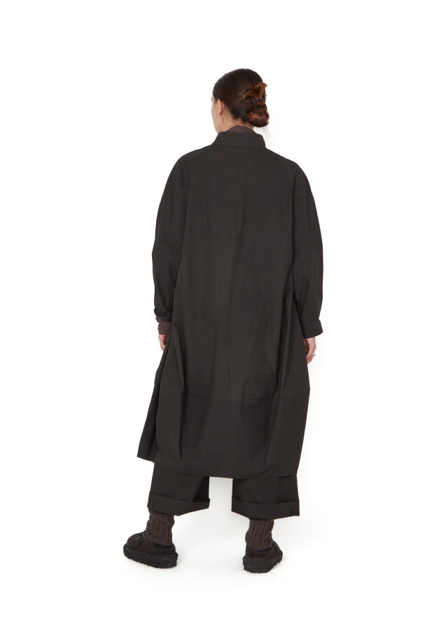 Sort Aarhus - Long A-line shaped shirt