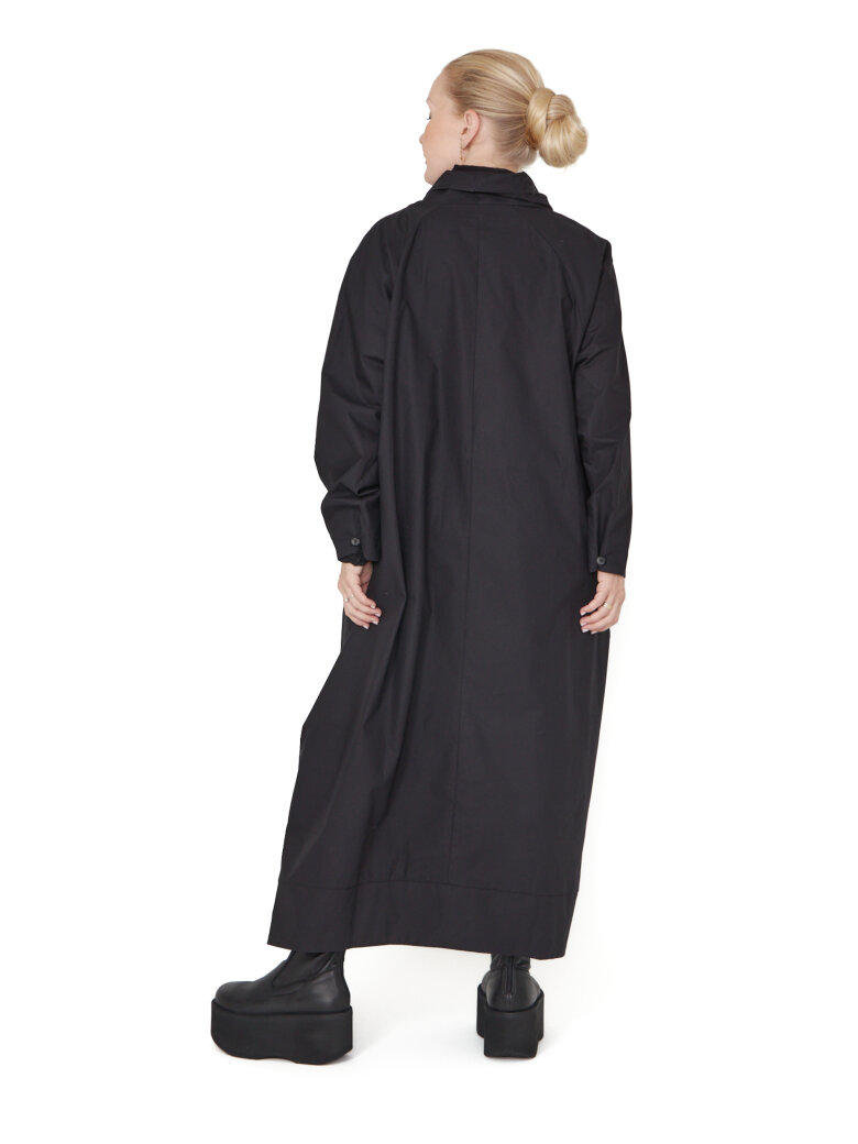 Sort Aarhus - Loose fitted long dress