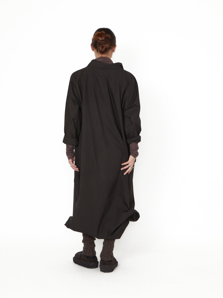 Sort Aarhus - Loose fitted long dress