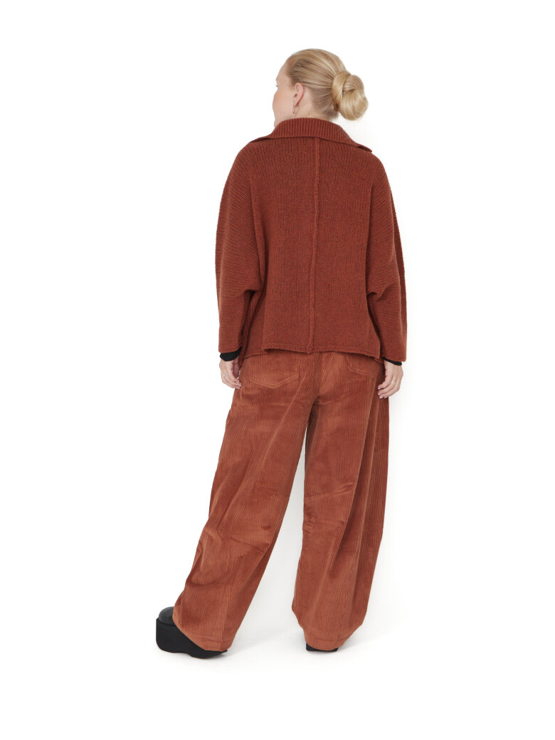 Sort Aarhus - Strikket cardigan med knapper