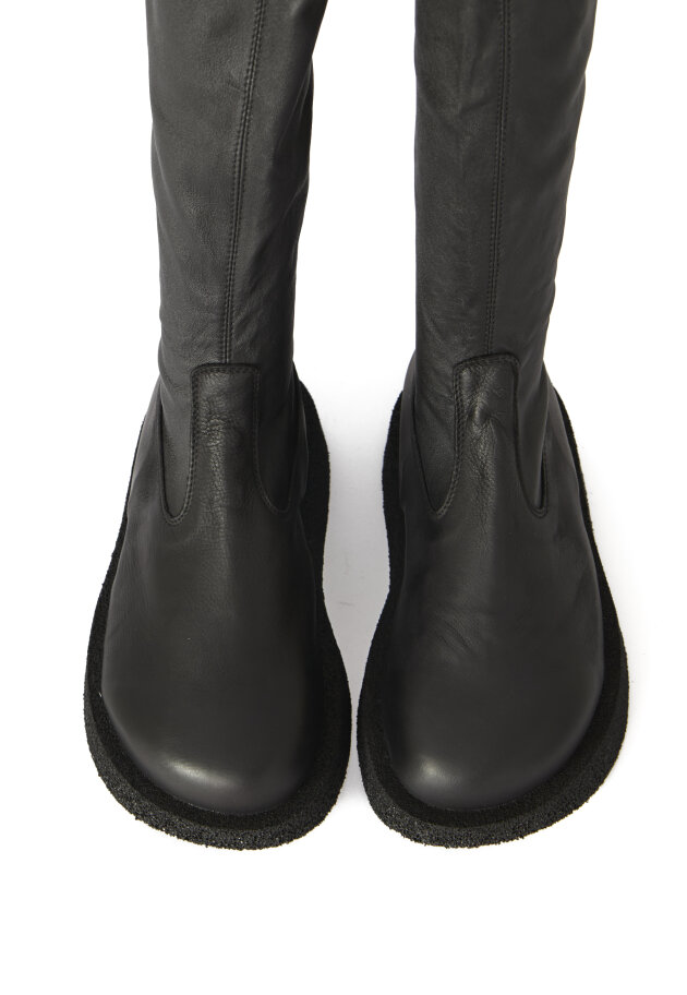 Lofina - Long stretch boot with zip