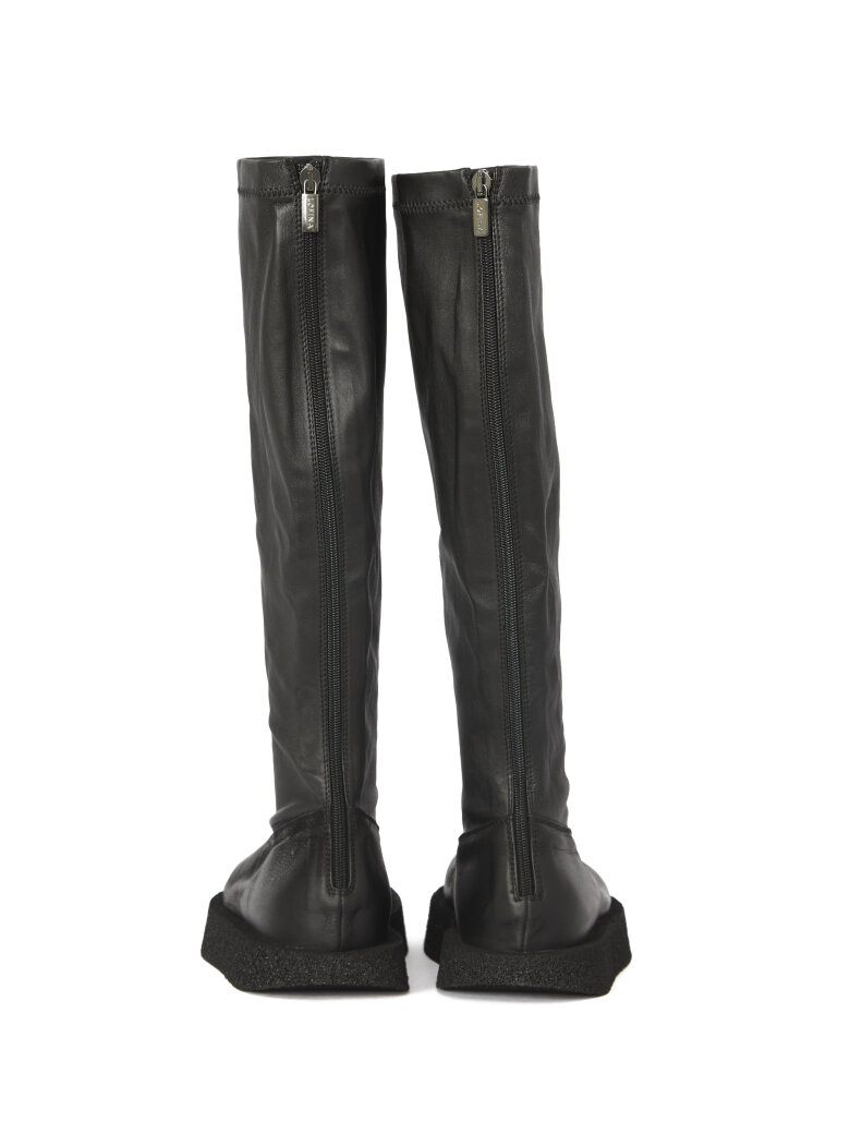 Lofina - Long stretch boot with zip