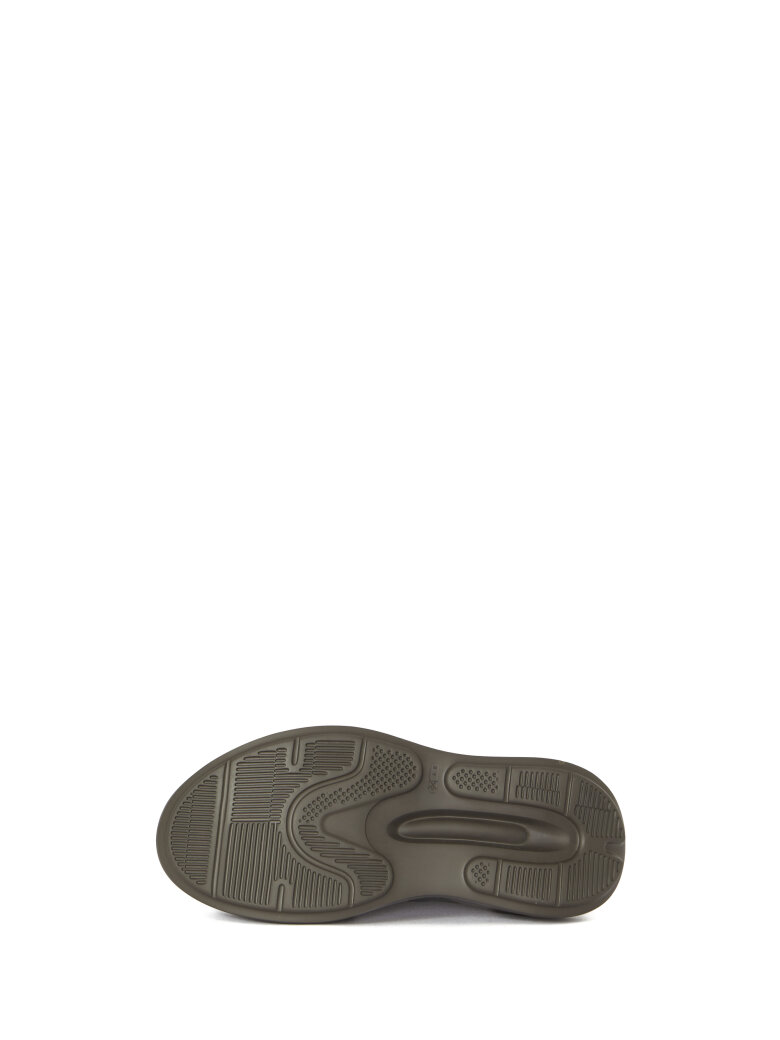 Lofina - Long suede stretch boot with zip