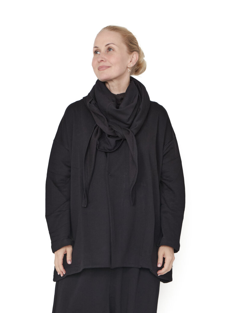 Sort Aarhus - Scarf in cotton & modal