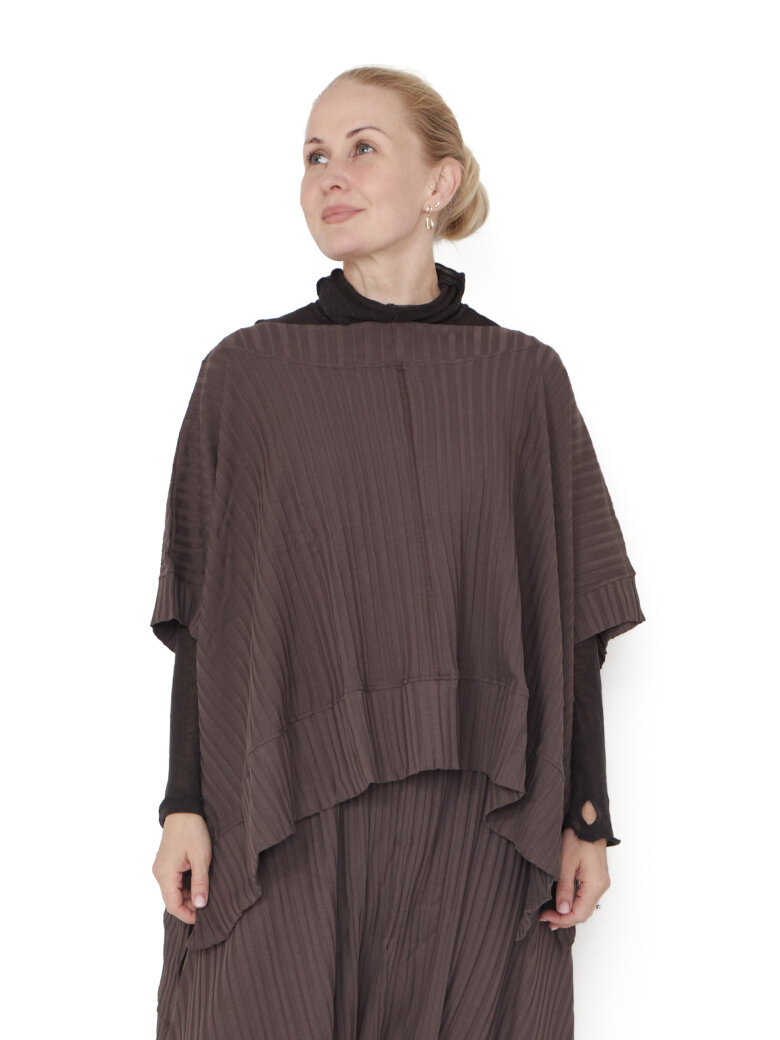 Sort Aarhus - Oversize t-shirt with asymmetric back
