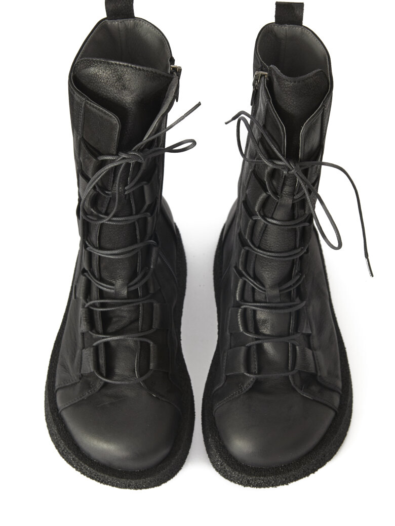 Lofina - Støvle med snøre og lynlås