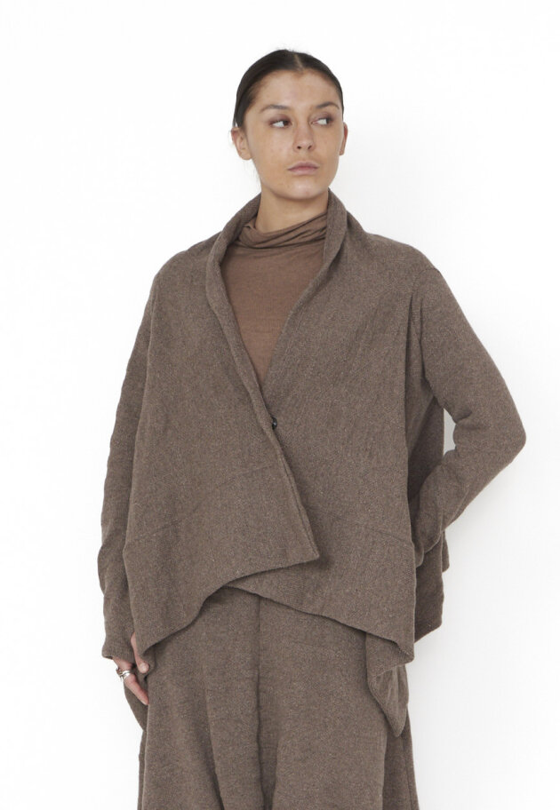 Sort Aarhus - Cardigan in wool blend