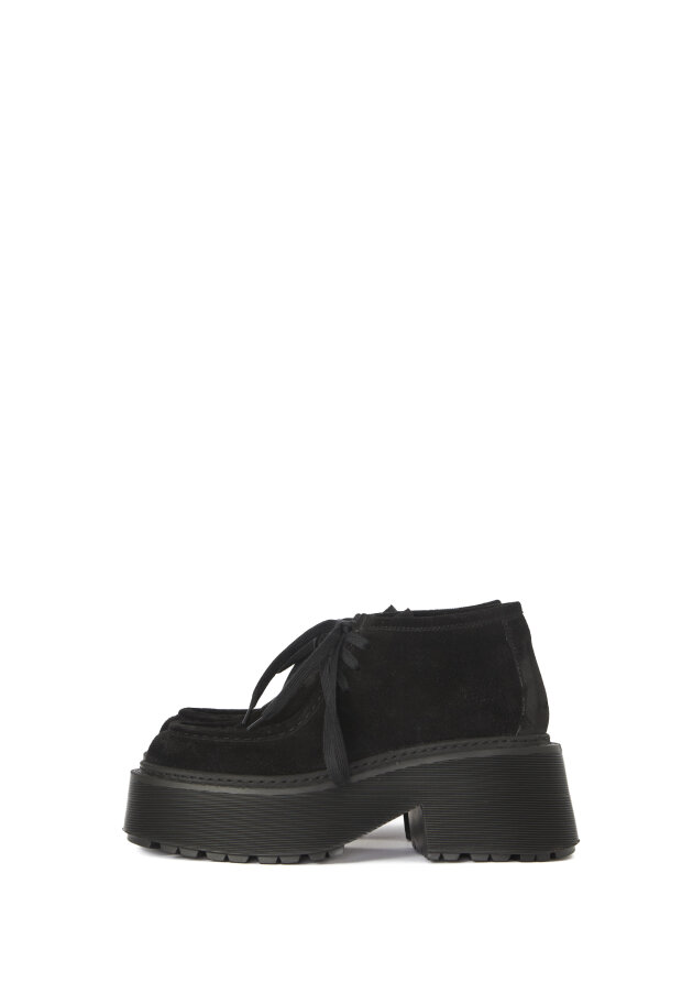 Sort Aarhus - Short lace-up boot