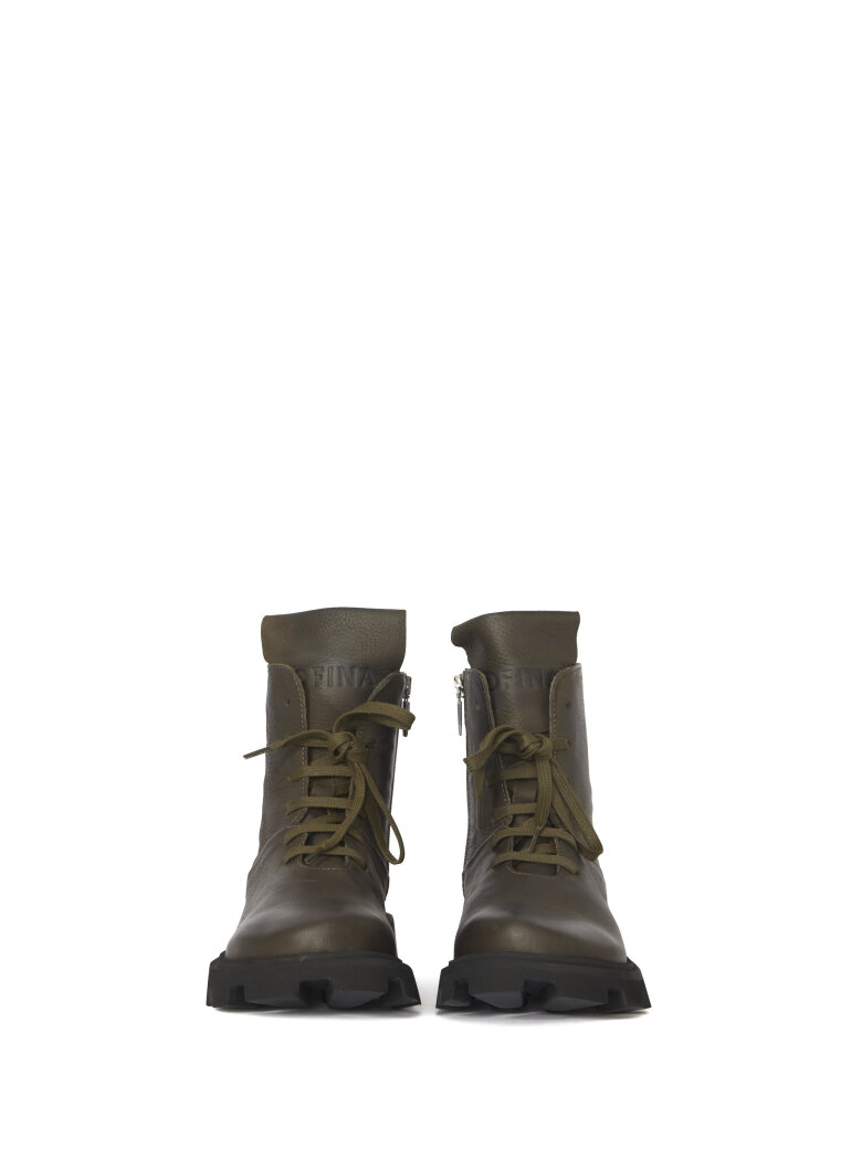 Lofina - Boot with laces and zip