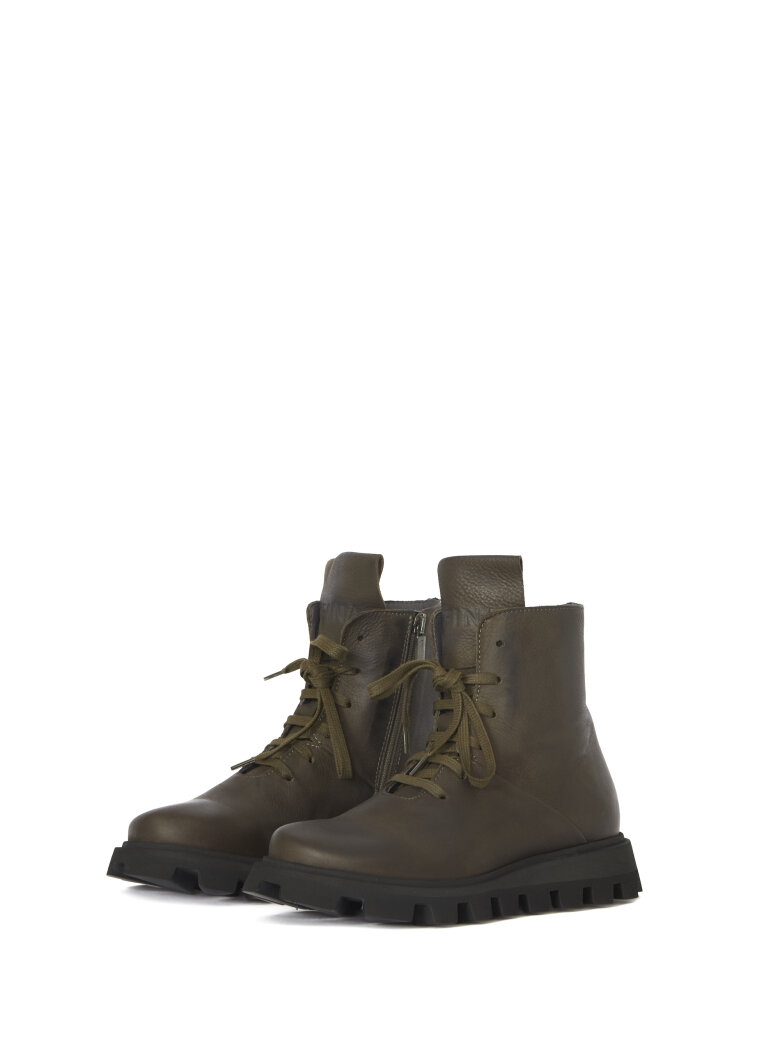 Lofina - Boot with laces and zip